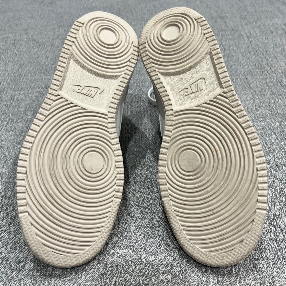 Nike Court Vision Mid White Light Orewood Brown Women Size 7 CD5436-106 Sneakers - Picture 6 of 9